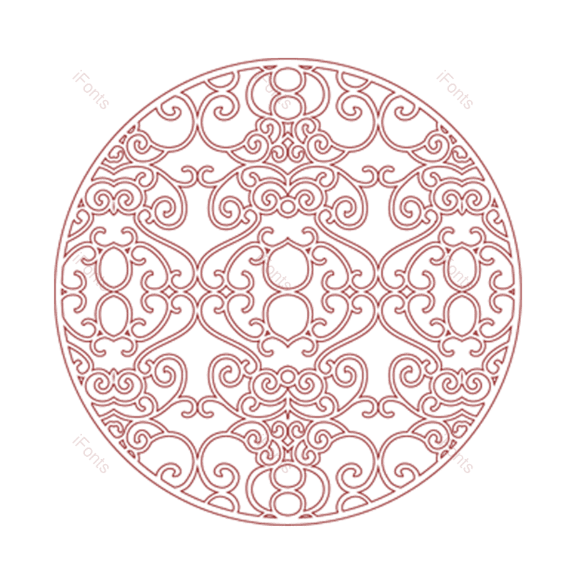 线条图片,底纹元素,古典PNG,剪纸图案免抠素材